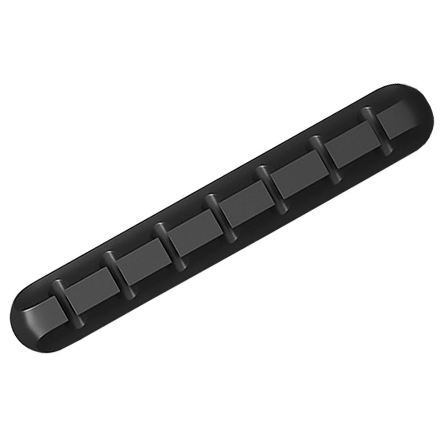 Ultimate Desktop Silicone Cable Organizer - Versatile Elastic Cord Holder for Earphones, Phone Chargers, and More!