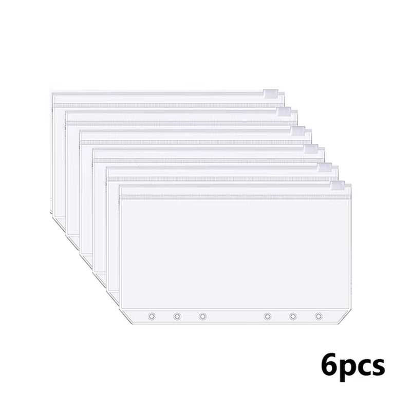 Stylish A6 Marble Budget Binder - PU Leather Money Saving Organizer & Planner for 2023